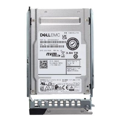 8W2G5 Dell 3.84TB Triple-Level Cell PCI Express NVMe 4.0 x4 Read Intensive 2.5-Inch Solid State Drive