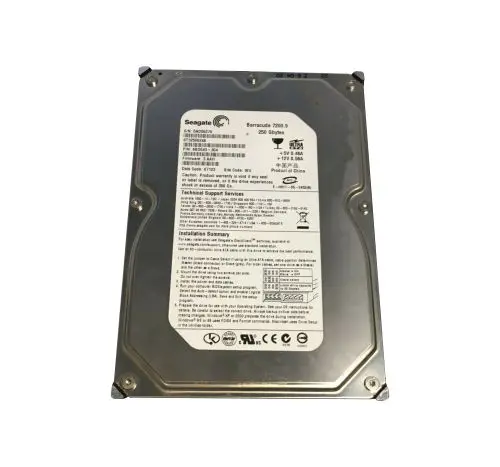 9BD043-304 Seagate Barracuda 7200.9 Series 250GB 7200RPM IDE Ultra ATA/100 (ATA-6) 16MB Cache (CE) 3.5-Inch Hard Drive