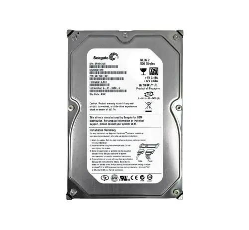 9BF138-501 Seagate NL35.2 Series 500GB 7200RPM SATA 3Gb/s 8MB Cache (CE) 3.5-Inch Hard Drive