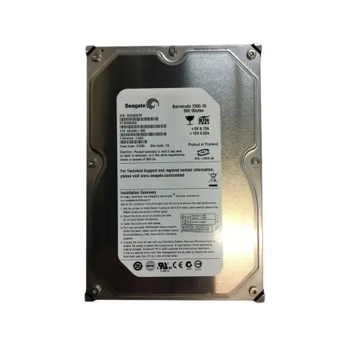 9BJ046-305 Seagate Barracuda 7200.10 Series 500GB 7200RPM IDE Ultra ATA/100 (ATA-6) 16MB Cache (CE) 3.5-Inch Hard Drive