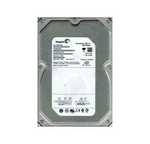 9BJ134-621 Seagate Barracuda 7200.10 Series 400GB 7200RPM SATA 3Gb/s 8MB Cache (CE) 3.5-Inch Hard Drive