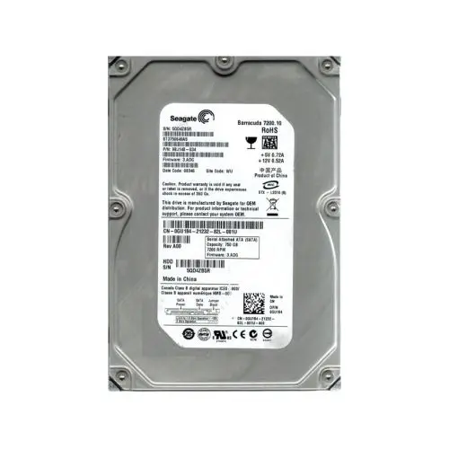 9BJ148-034 Seagate Barracuda 7200.1 Series 750GB 7200RPM SATA 3Gb/s 16MB Cache (512) 3.5-Inch Hard Drive