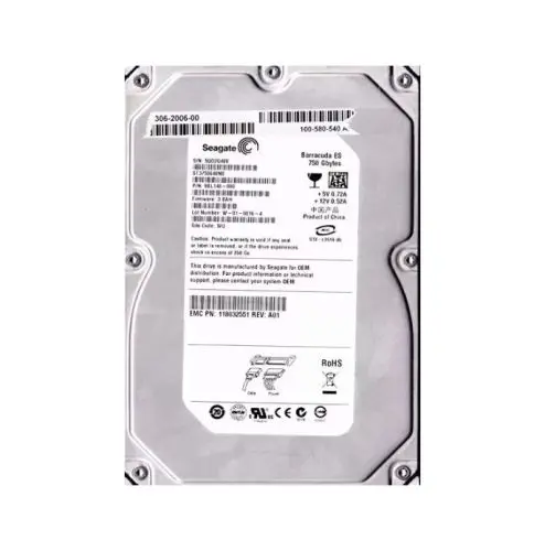 9BL148-090 Seagate Barracuda ES Series 750GB 7200RPM SATA 3Gb/s 16MB Cache 3.5-Inch Hard Drive