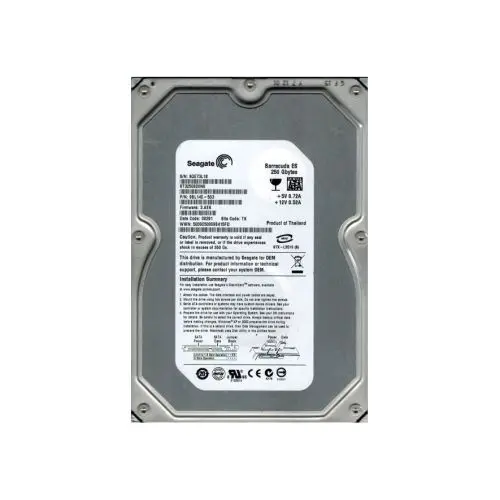9BL14E-503 Seagate Barracuda ES Series 250GB 7200RPM SATA 3Gb/s 16MB Cache (CE) 3.5-Inch Hard Drive