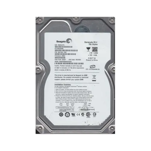 9CA156-302 Seagate Barracuda ES.2 Series 750GB 7200RPM SATA 3Gb/s 32MB Cache (512) 3.5-Inch Hard Drive