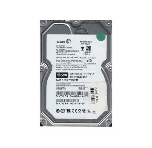 9CA158-145 Seagate Barracuda ES.2 Series 1TB 7200RPM SATA 3Gb/s 32MB Cache 3.5-Inch Hard Drive