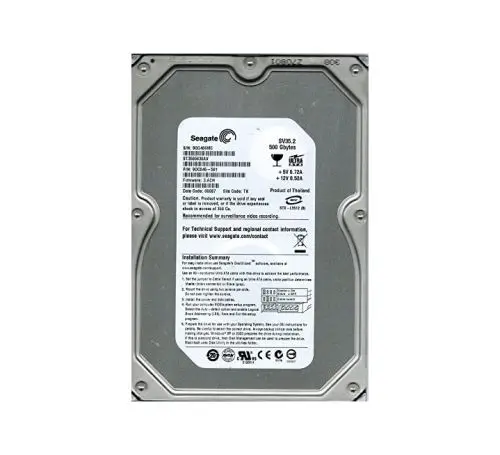 9DC046-501 Seagate SV35.2 500GB 7200RPM ATA-100 16MB Cache 3.5-inch Hard Drive