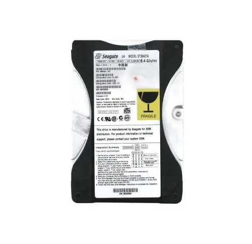 9M9004-001 Seagate U4 Series 8.4GB 5400RPM IDE Ultra ATA/66 (ATA-5) 256KB Cache (CE) 3.5-Inch Hard Drive