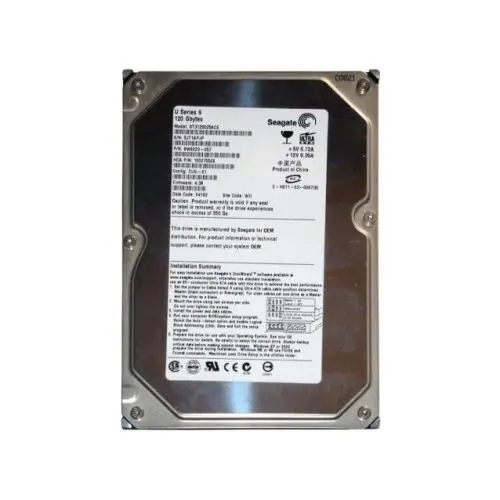 9W6023-057 Seagate U9 Series 120GB 7200RPM IDE Ultra ATA/100 (ATA-6) 2MB Cache (CE) 3.5-Inch Hard Drive