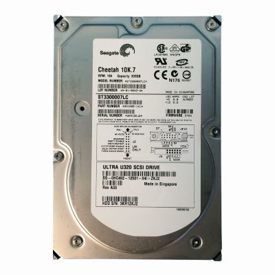 9X1005-141 Seagate Cheetah 10K.7 300GB 10000RPM Ultra-320 SCSI 68-Pin 8MB Cache 3.5-Inch Hard Drive
