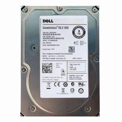 9XT260-251 Seagate Constellation ES.2 Series 3TB 7200RPM SAS 6Gb/s 64MB Cache (SED) 3.5-Inch Hard Drive