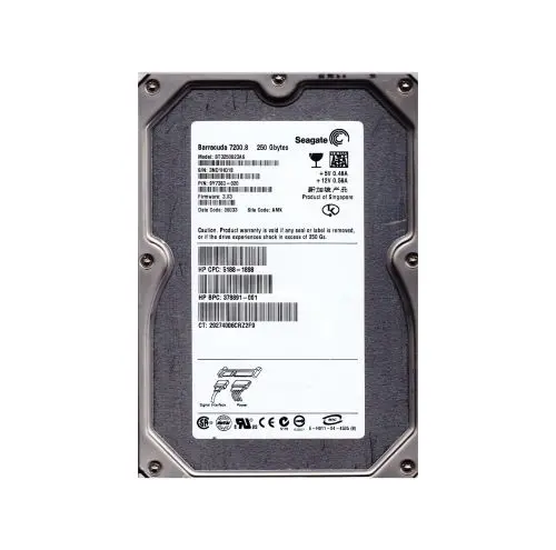 9Y7383-020 Seagate Barracuda 7200.8 Series 250GB 7200RPM SATA 1.5Gb/s 8MB Cache (RoHS) 3.5-Inch Hard Drive