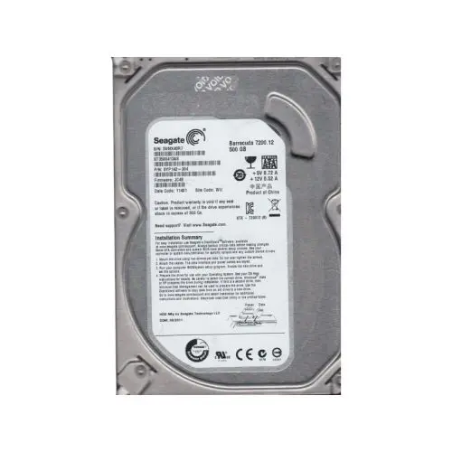 9YP142-304 Seagate Barracuda 7200.12 Series 500GB 7200RPM SATA 6Gb/s NCQ 16MB Cache (CE) 3.5-Inch Hard Drive