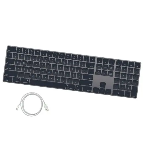 A1843 Apple Magic Keyboard with Numeric Keypad Space Gray