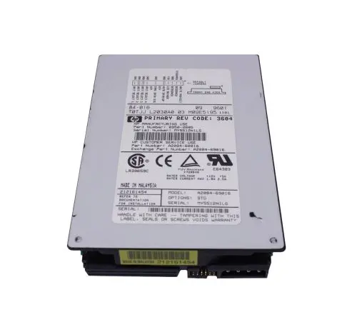 A2084-60016 Hp A2084-60016 HP 2.1GB 5400RPM Fast Wide SCSI 68-Pin 3.5-Inch Hard Drive