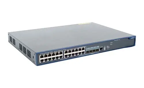 A5120-24G HP EI 24 x Ports 10/100/1000Base-T + 4 x Dual Personality SFP Ports Layer 3 Managed Stackable Rack-mountable Gigabit Ethernet Network Switch