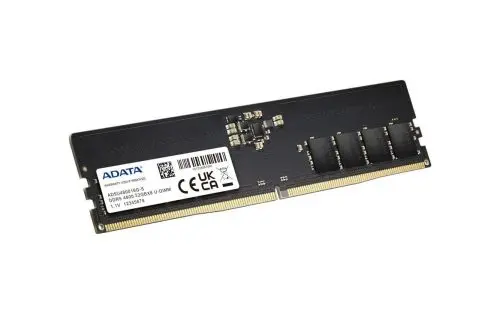 AD5U480032G-S Adata 32GB DDR5-4800MHz PC5-38400 Non-ECC Unbuffered UDIMM CL40 2Rx8 1.1V 288-Pin Memory Module 