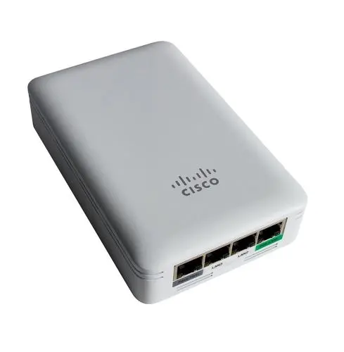 AIR-AP1815W-N-K9 Cisco Aironet 1815 Series AP1815W IEEE 802.11ac Dual-Band 5GHz 867Mbit/s 2 x Port PoE 1000Base-T + 2 x Ports 1GbE RJ-45 1 x Management Port 4-Pin Internal Antennas Wireless Access Point