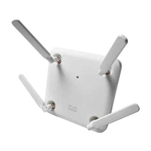 AIR-AP1852E-Q-K9C Cisco Aironet 1850 Series 1852E 1.7Gbit/s 802.11ac Dual-Band 2.4/5GHz 1 x Ports 1000Base-T PoE RJ-45 + 1 x Port 1000Base-T RJ-45 External Antennas Wave 2 Wireless Access Point