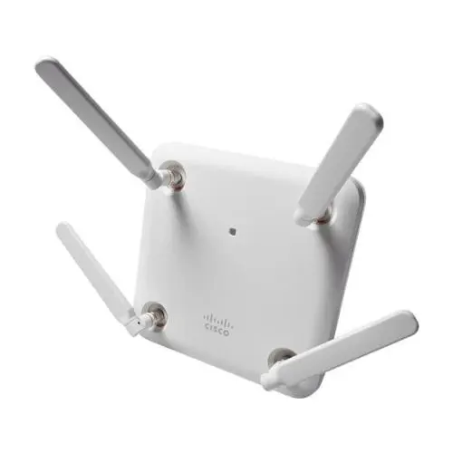 AIR-AP1852E-R-K9C Cisco Aironet 1850 Series 1852E IEEE 802.11ac 5GHz 1.7Gbit/s 1 x Ports PoE 1000Base-T 1 x Ports 10/100/1000Base-T External Antennas Wireless Access Point