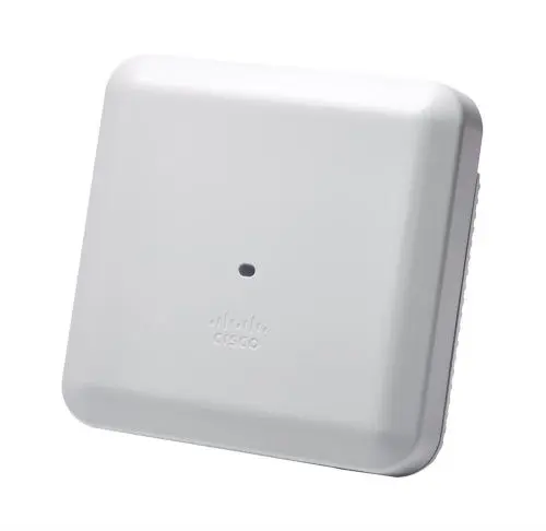 AIR-AP3802I-F-K9 Cisco Aironet 3800 Series AP3802i IEEE 802.11 Dual-Band 5GHz 5.2Gbit/s 1 x Port PoE 5000Base-T + 1 x Port 1GbE + 1 x Management Port RJ-45 Internal Antennas Wireless Access Point