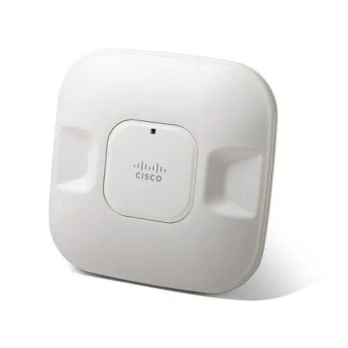 AIR-LAP1041N-E-K9 Cisco Aironet 802.11g/n Single-band 5GHz 300Mb/s 1 x Port 10/100/1000Base-T Internal Antennas Wireless Access Point