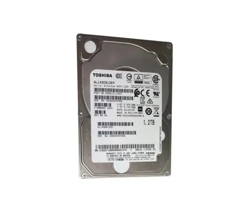 AL14SEB12EP Toshiba 1.2TB 10000RPM SAS 12Gb/s 128MB Cache 2.5-Inch Hard Drive
