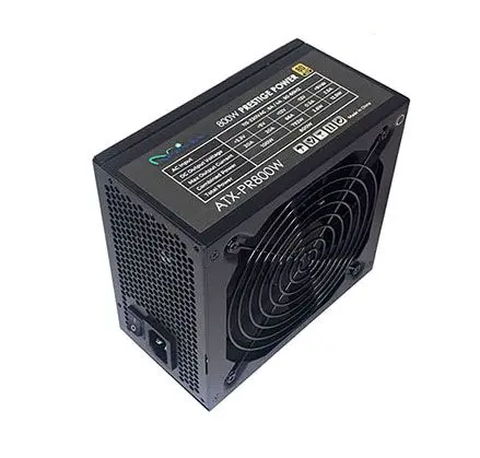 ATX-PR800W Apevia 800-Watts 115-230V 50-60Hz 80-Plus Gold 24-Pin ATX12V Power Supply