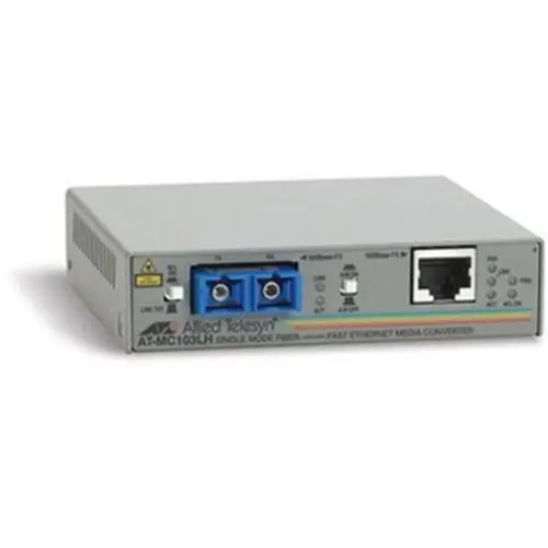 AT-FS201-40 Allied Telesis FS200 Series 2 x Ports 10/100Base-TX Rack-mountable Layer 2 Fast Ethernet Speed/Media Converters