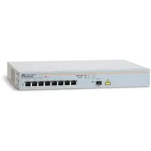 AT-FS708/POE-50 Allied Telesis FS700 Series 8 x Ports 10/100Base-TX PoE Rack-mountable Layer 2 Unman