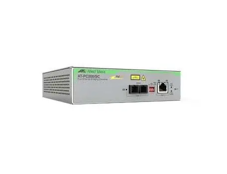 Allied Telesis 10/100T PoE+ to 100FX PoE+ to Fib ...