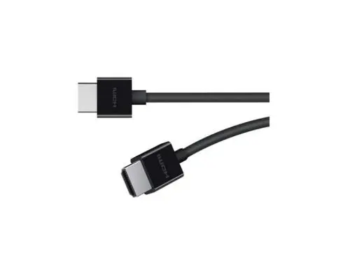 AV10175BT2M-BLK Belkin HDMI Audio/Video Cable HDMI for Apple TV Audio/Video Device TV A/V Receiver Notebook 6 GB/s 6.56 ft 1 x HDMI (Type A) Male Digital Audio/Video 1 x HDMI (Type A) Male Digital Audio/Video Shielding Black