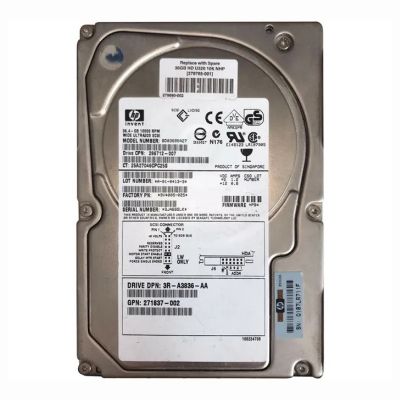 BD03695A27 HP 36.4GB 10000 RPM Ultra-320 SCSI 3.5-inch Hard Drive