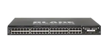 BM136A HP G8000R RackSwitch 44 x Ports Gigabit Ethernet 4 x SFP+ Ports Back-to-Front Airflow Gigabit Ethernet Network Switch