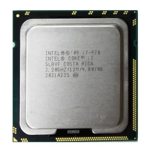 BX80613I7970 Intel Core i7-970 6-Core 3.20GHz 4.80GT/s QPI 12MB L3 Cache Socket LGA1366 Processor