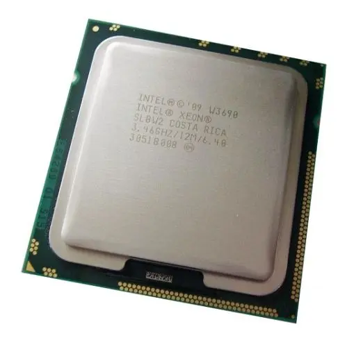 BX80613W3690 Intel Xeon W3690 6-Core 3.46GHz 6.4GT/s QPI 12MB L3 Cache Socket LGA1366 Processor