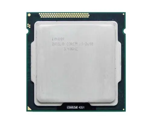 BX80623I72600 Intel Core i7-2600 Quad Core 3.40GHz 5.00GT / s DMI 8MB L3 Cache Socket LGA1155 Processor