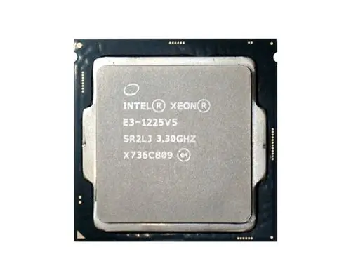 BX80662E31225V5 Intel Xeon E3-1225 v5 Quad Core 3.30GHz 8.00GT/s DMI3 8MB L3 Cache Socket FCLGA1151 Processor