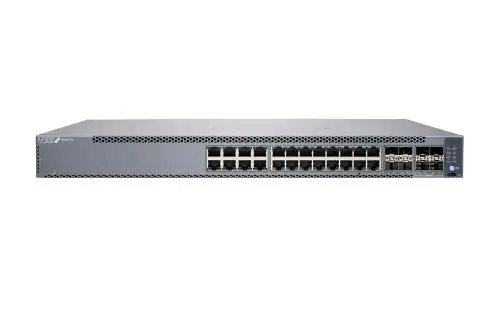 B-EX4100-24T-EDU Juniper EX4100 Series EX4100-24T 24 x Ports 10/100/1000Base-T + 4 x 10GbE Uplink Ports + 4 x 25GbE Stacking/Uplink Ports Layer 3 Managed 1U Rack-mountable Gigabit Ethernet Network Switch