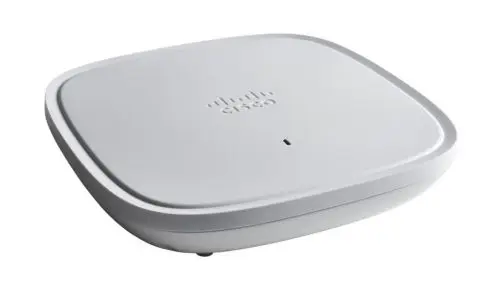 C9105AXI-K Cisco Catalyst 9100 Series 9105AXI IEEE 802.11ax Dual-Band 2.4/5GHz 5.38Gbit/s 1 x RJ-45 Port UPoE 2.5GBase-T Wall mountable Wireless Access Point