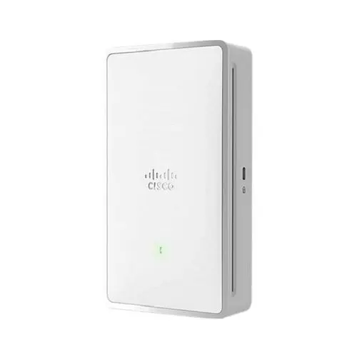 C9105AXW-B Cisco Catalyst 9100 Series 9105AXW IEEE 802.11ax Dual-Band 2.4/5GHz 5.38Gbit/s 1 x RJ-45 Port UPoE 2.5GBase-T Wall mountable Wireless Access Point
