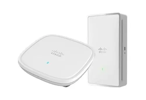 C9105AXW-I Cisco Catalyst 9100 Series 9105AXW IEEE 802.11ax Dual-Band 2.4/5GHz 5.38Gbit/s 1 x RJ-45 Port UPoE 2.5GBase-T Wall mountable Wireless Access Point