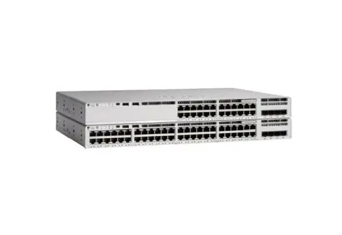 C9200-24PXG-E Cisco Catalyst 9200 Series 9200-24PXG 16 x RJ-45 Ports PoE+ 1000Base-T + 8 x Multi Gigabit Ports PoE+ Layer 3 Managed Rack-Mountable Gigabit Ethernet Network Switch