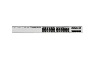 C9200-24P-A-RF Cisco Catalyst 9200 Series 9200-24P 24 x Ports PoE+ 10/100/1000Base-T Layer 3 Managed Rack-mountable Gigabit Ethernet Network Switch