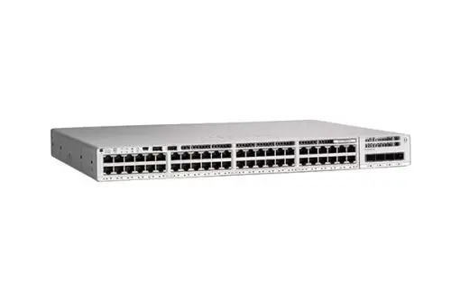 C9200-48P-A-RF Cisco Catalyst 9200 PoE+ 48 x Ports 10/100/1000Base-T Layer 3 Managed Gigabit Ethernet Network Switch