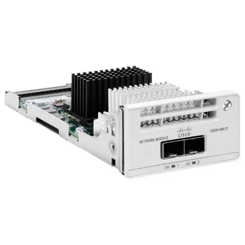 C9200-NM-2Y Cisco 2 x Ports 25GbE Expansion Module for 9200/9200L Switches