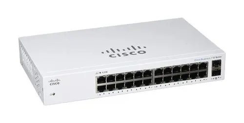 CBS110-24PP Cisco 24x 10/100/1000Base-T (12 x Support PoE Ports) With 2 Gigabit SFP combo Unmanaged Ethernet Network Switch