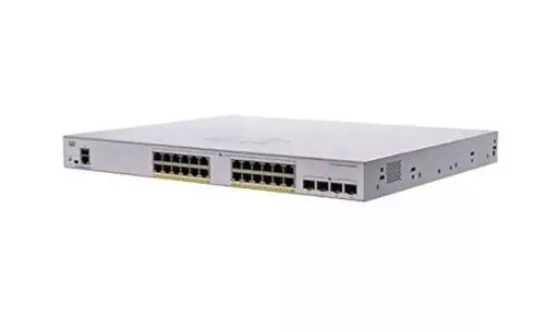 CBS220-24FP-4X Cisco Business 220 Series CBS220-24FP-4X 24 x Ports PoE+ 10/100/1000Base-T + 4 x SFP+ Ports Layer 2 Managed Rack-mountable Gigabit Ethernet Network Switch