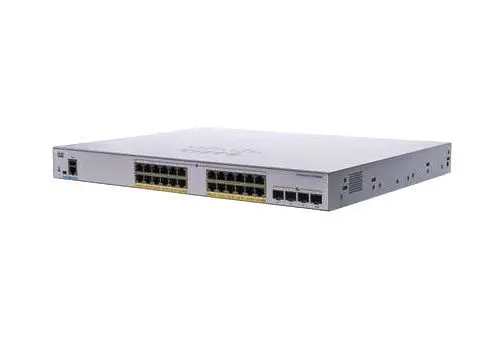 CBS250-24T-4G-NA Cisco Business 250 Series 24 x RJ-45 Ports PoE+ 10/100/1000Base-T  4 x SFP Ports Layer 2 Managed Rack-mountable Gigabit Ethernet Network Switch