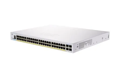 CBS250-48P-4G Cisco Business 250 Series 48 x Ports 10/100/1000Base-T + 4 x SFP Layer 2 Managed Gigabit Ethernet Network Switch